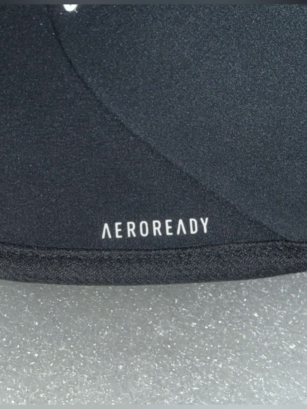 Adidas Black AEROREADY Visor - Reflective Logo - Adjustable OSFA - Picture 6 of 7